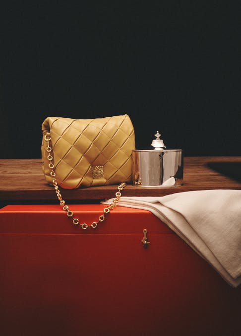 Loewe のアイデンティティを示すビジュアル © Loewe
