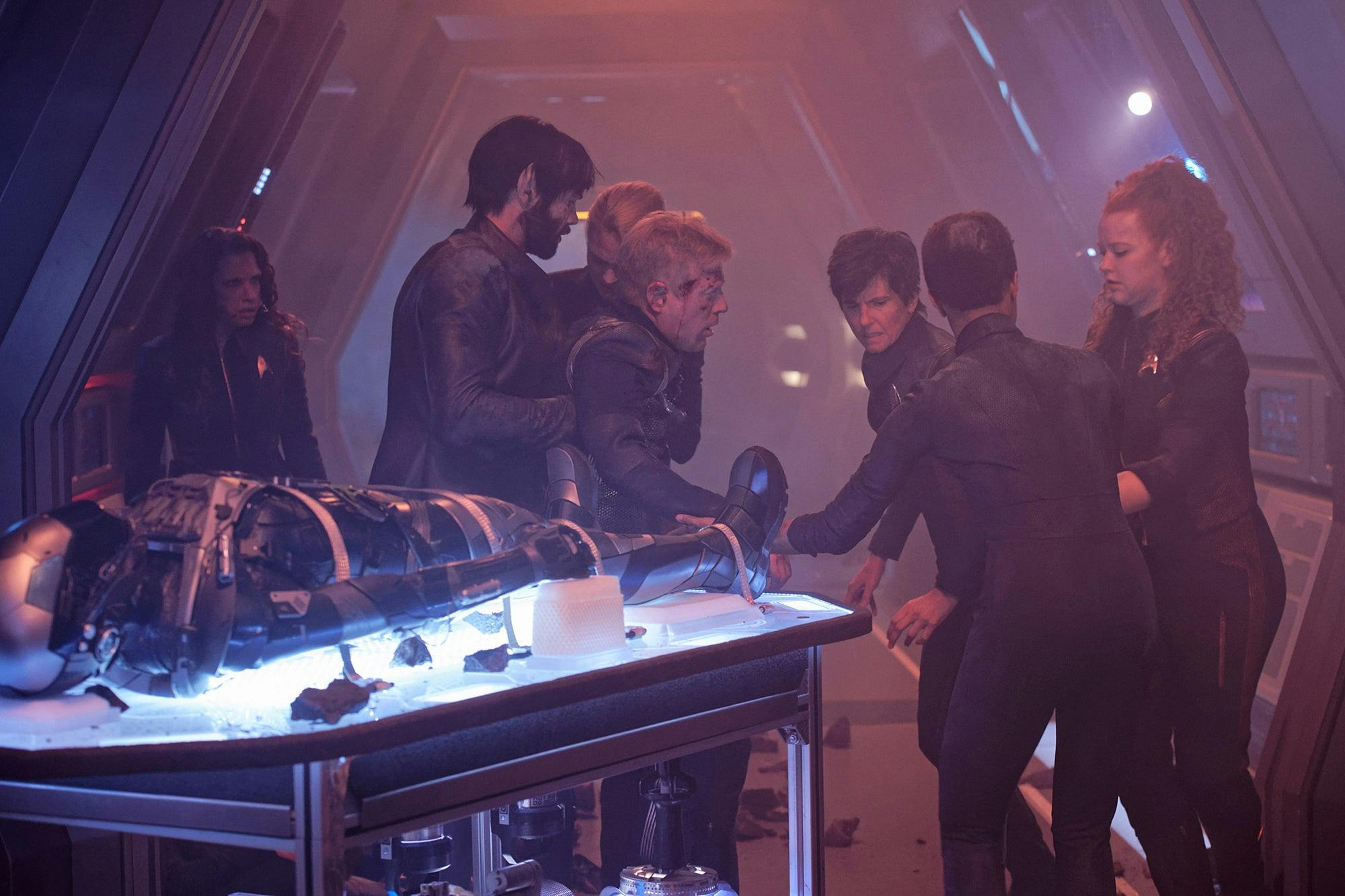 The Discovery crew handle a crisis in 'Such Sweet Sorrow, Part 2'